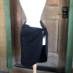 Barefoot Miss Black Swimsuit Cover One Size